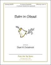 Balm in Gilead Handbell sheet music cover